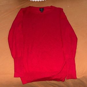Petite Small Red Sweater